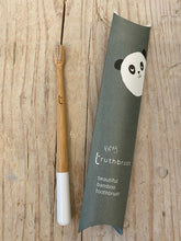 Load image into Gallery viewer, truthbrush - tiny bamboo toothbrush