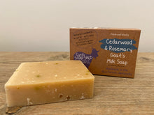 Load image into Gallery viewer, cyril's soap shed - cedarwood &amp; rosemary
