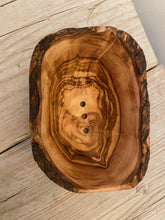 Load image into Gallery viewer, olive wood soap dish
